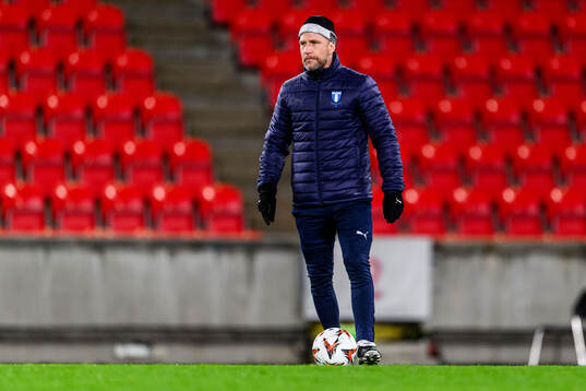 Head coach Henrik Rydström of Malmö FF