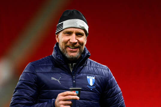 Head coach Henrik Rydström of Malmö FF