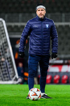 Head coach Henrik Rydström of Malmö FF