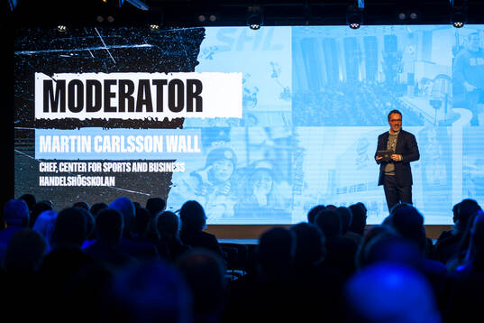 Moderator Martin Carlsson Wall