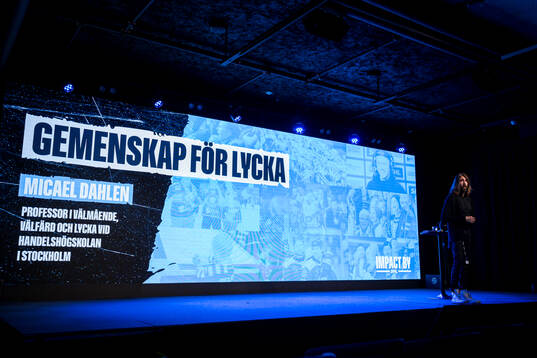 Micael Dahlen, professor i välmående, välfärd och lycka
