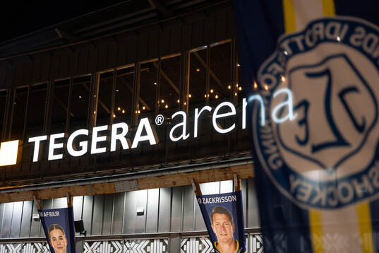 före ishockeymatchen i SHL mellan Leksand och HV71