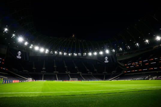 General view of Tottenham Hotspur stadium