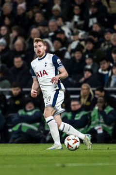 Dejan Kulusevski of Tottenham Hotspur