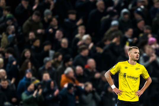Gustav Henriksson of Elfsborg looks dejected