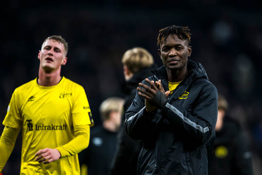 Jalal Abdullai of Elfsborg looks dejected
