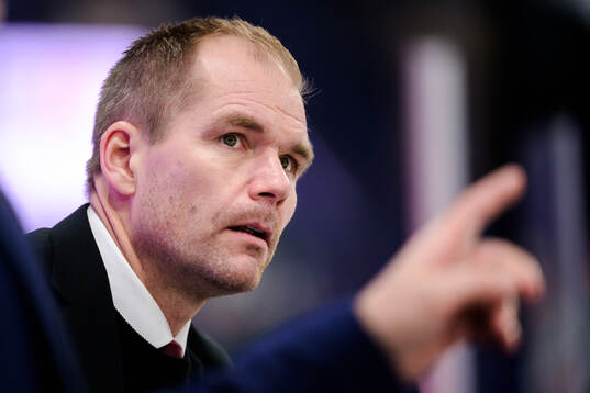 Färjestads tränare Thomas Mitell