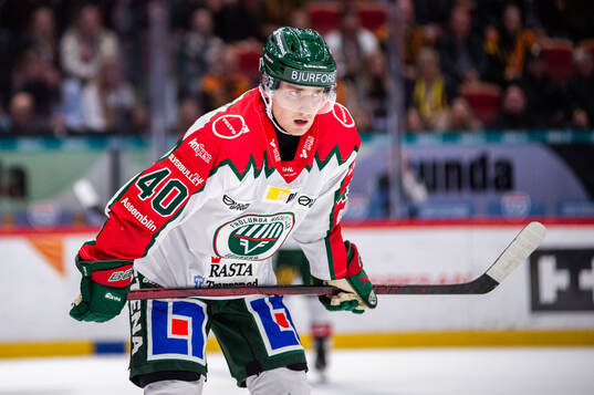 Frölundas Jacob Peterson deppar
