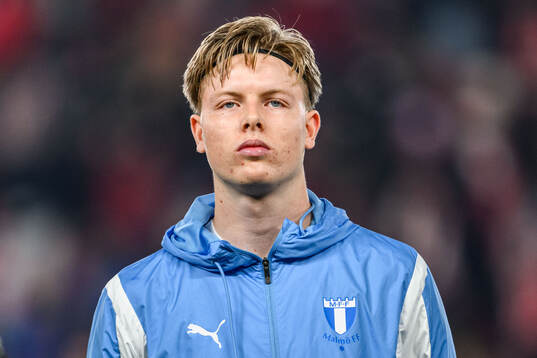 Nils Zätterström of Malmö FF