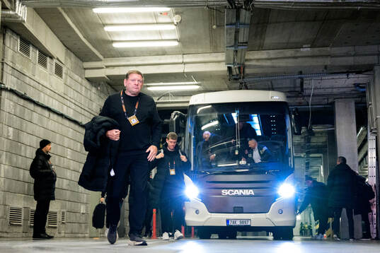 Sports coordinator Alf Westerberg of Malmö FF