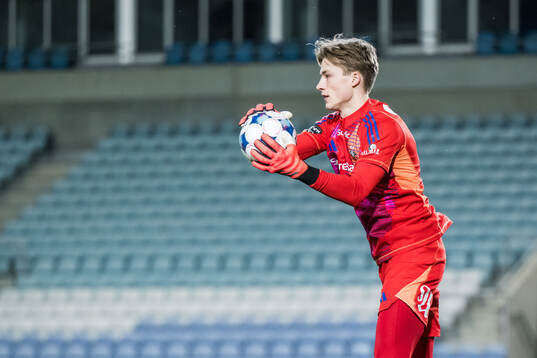Goalkeeper Sander Tangvik of Rosenborg