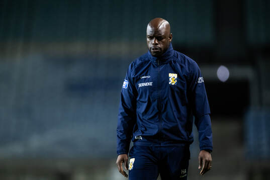 Physical coach Hakeem Araba of IFK Göteborg