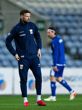 Assistant coach Marcus Berg of IFK Göteborg