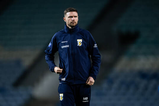 Assistant coach Marcus Berg of IFK Göteborg
