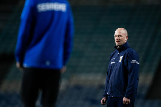 Physio therapist Calle Persson of IFK Göteborg