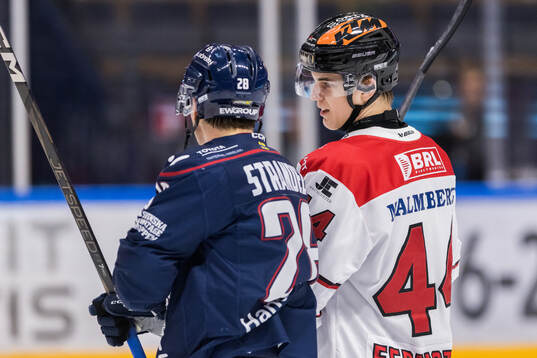 Linköpings Olle Strandell och Örebros Melvin Fernström