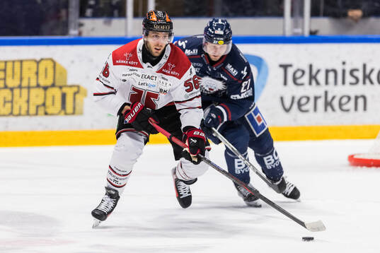 Örebros Robin Norell och Linköpings Christoffer Ehn