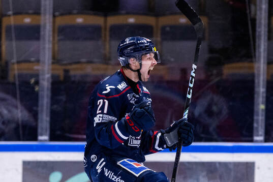 Linköpings Christoffer Ehn jublar