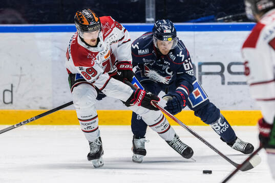 Örebros Patrik Karlkvist och Linköpings Markus Ljungh