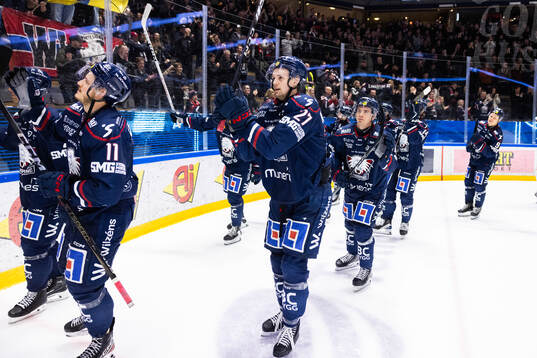 Linköpings William Worge Kreu jublar