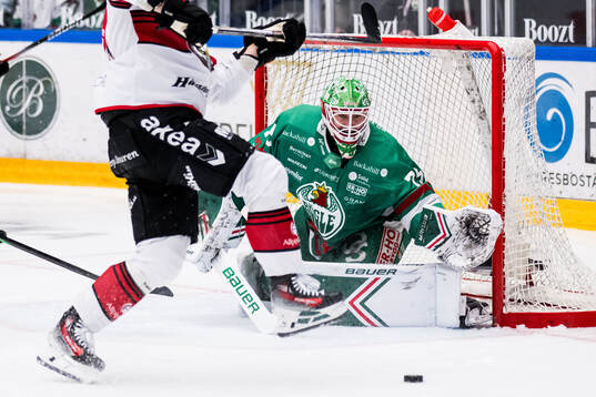 Rögles målvakt Arvid Holm