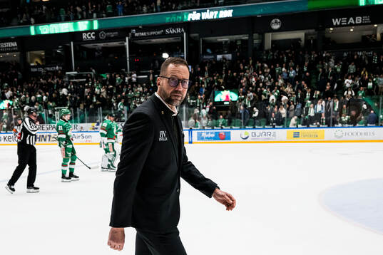 Rögles tränare Roger Hansson deppar