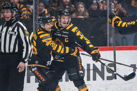Skellefteås Jonathan Pudas jublar