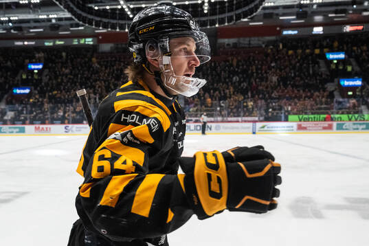 Skellefteås Jonathan Pudas jublar