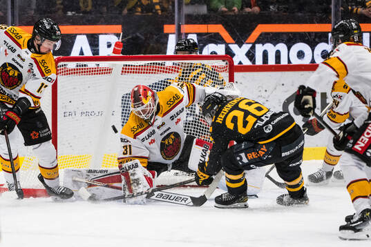 Skellefteås Anton Heikkinen och Luleås Matteus Ward