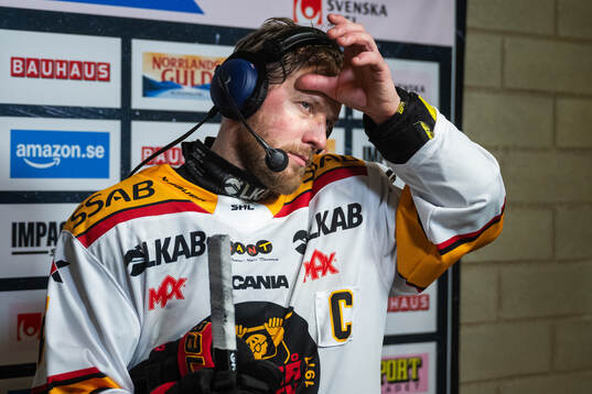Luleås Linus Omark deppar och