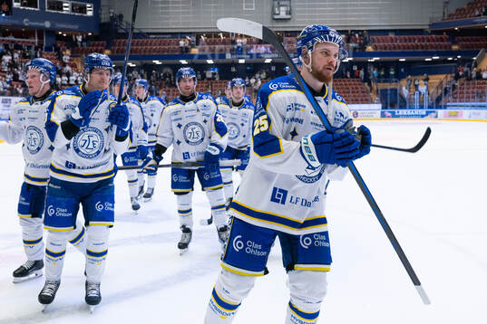 Leksands Lucas Elvenes jublar