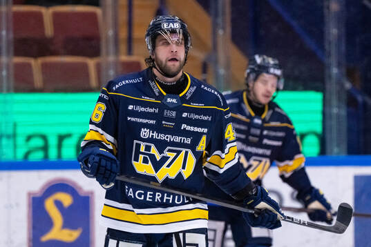 HV71s Joona Luoto deppar