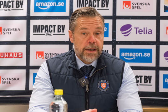 Växjös assisterande tränare Fredrik Hellgren