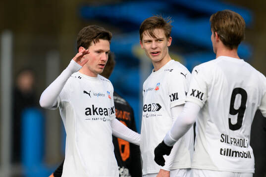 Helsingborgs Max Svensson jublar
