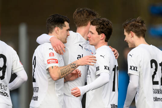 Helsingborgs Max Svensson jublar
