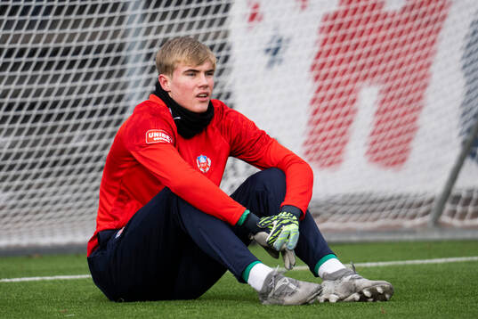 Helsingborgs målvakt Emil Rådahl