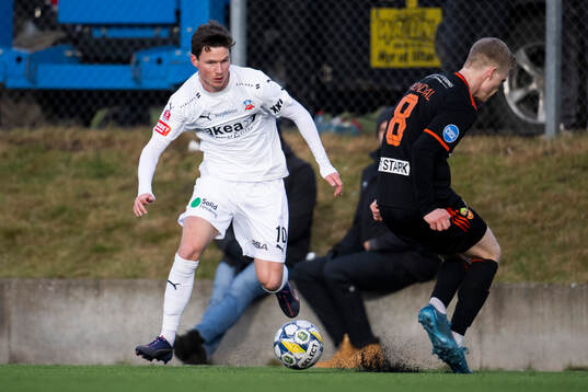Helsingborgs Max Svensson och Hilleröds Tobias Arndal