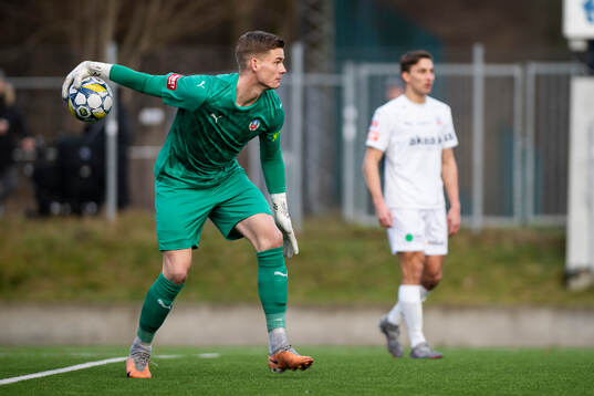 Helsingborgs målvakt Johan Brattberg