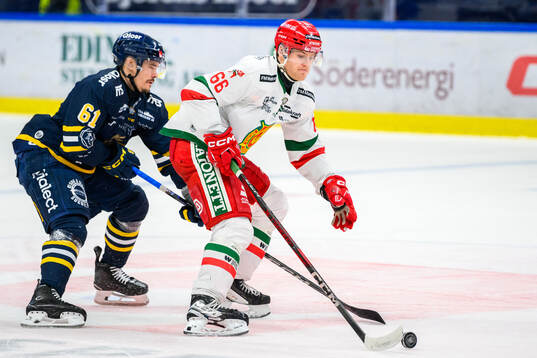 Södertäljes Miikka Pitkänen och Moras Ludvig Markman