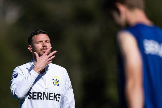 Assisterande tränare Marcus Berg