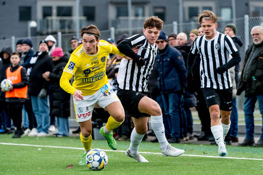 Falkenbergs Oskar Lindberg och Landskronas Max Nilsson