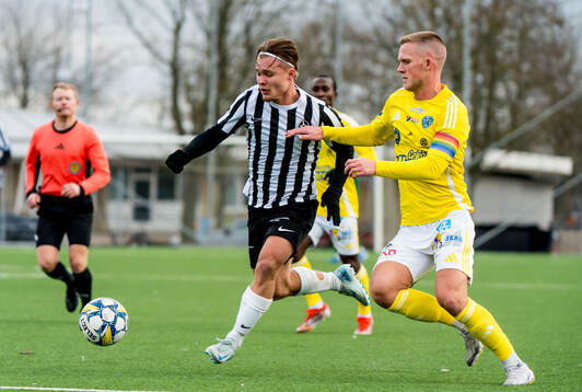 Landskronas Vincent Sundberg och Falkenbergs Tim Stålheden