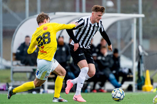 Falkenbergs Melker Nilsson och Landskronas Markus