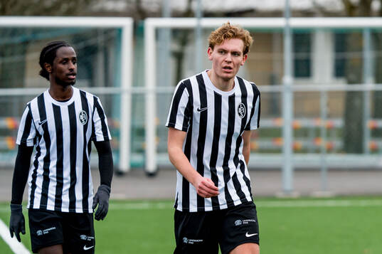 Landskronas Max'Med Mohamed och Melker Jonsson deppar