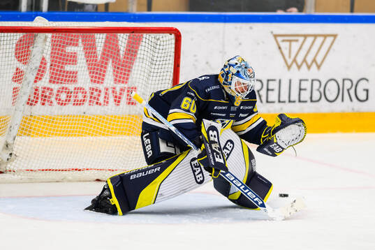 HV71s målvakt Hugo Alnefelt