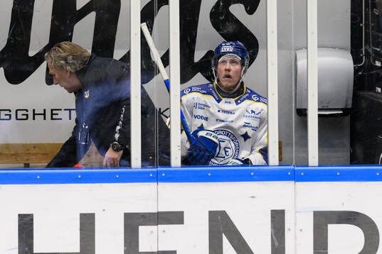 Leksands Kalle Östman i utvisningsbåset