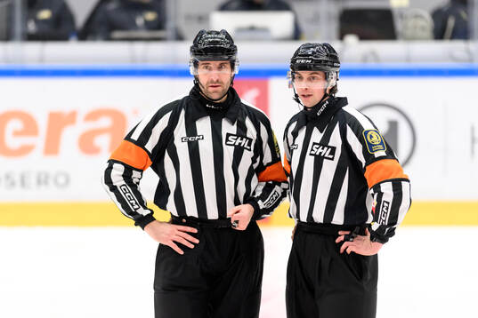 Domare Mikael Sjöqvist och Johan Wedin
