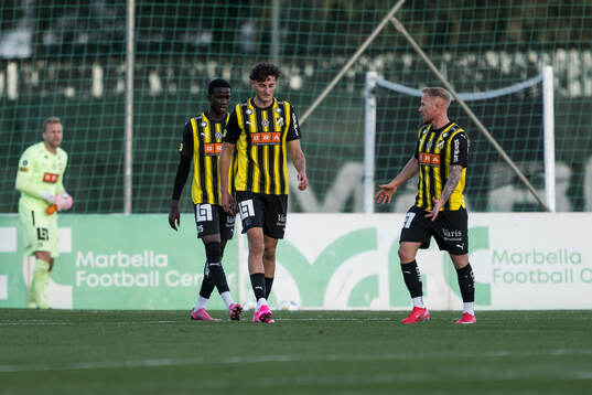 Abdoulaye Faye, Silas Andersen and Mikkel Rygaard Jensen of