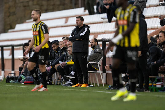 Head coach Jens Gustafsson of Häcken