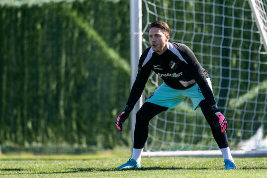 Goalkeeper Kalle Joelsson of AIK